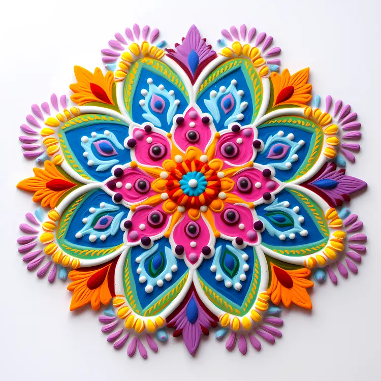Colorful Mandala Art Design