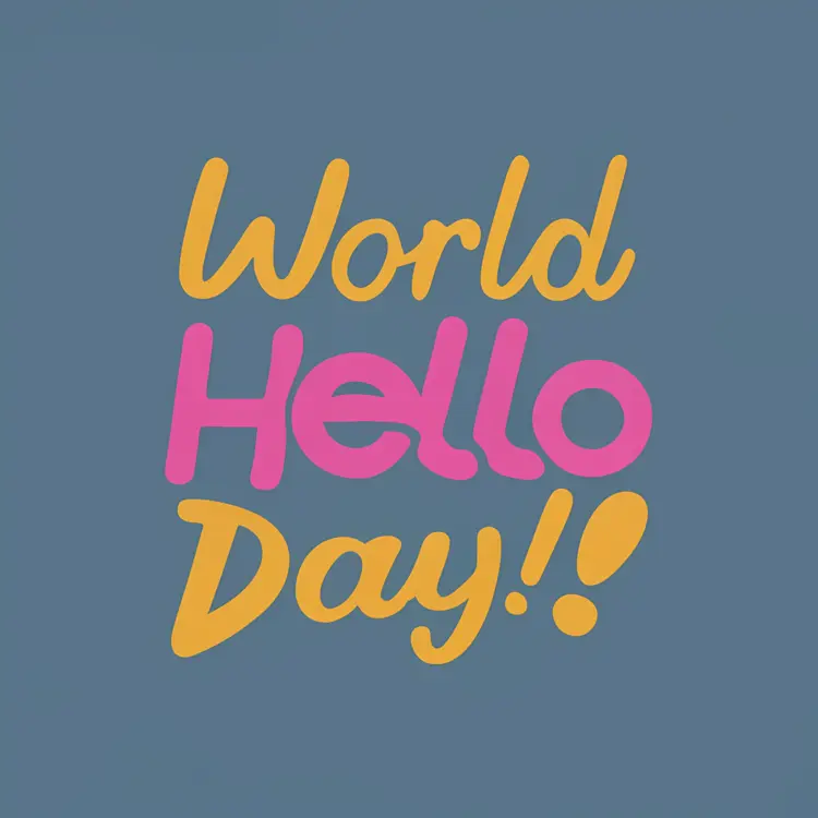World Hello Day Celebration