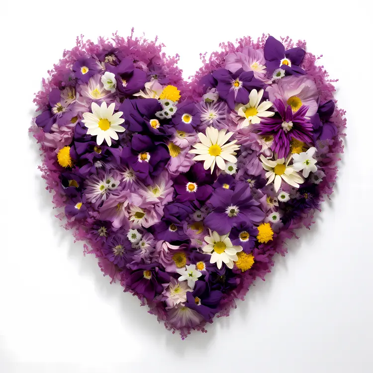 Heart-Shaped Flower Arrangement for Special Occasions