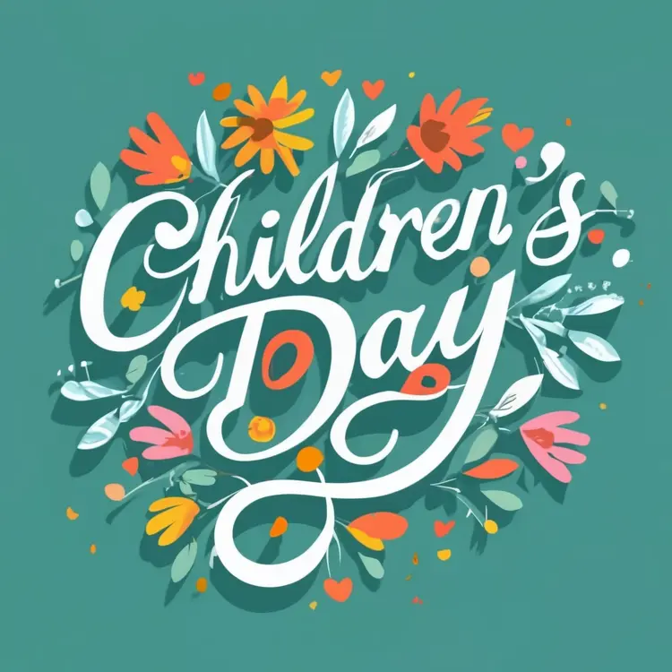 Floral Design for Children's Day
