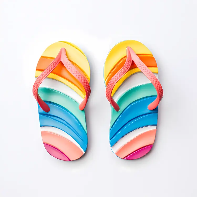 Colorful Flip-Flops for Summer Beach Days