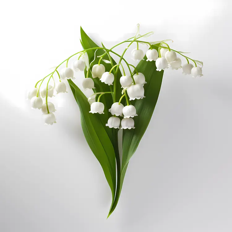 Realistic Lily of the Valley