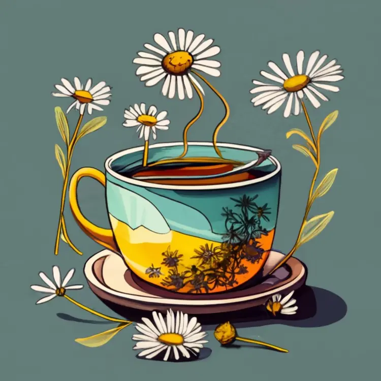Beautiful cups for boss day concept