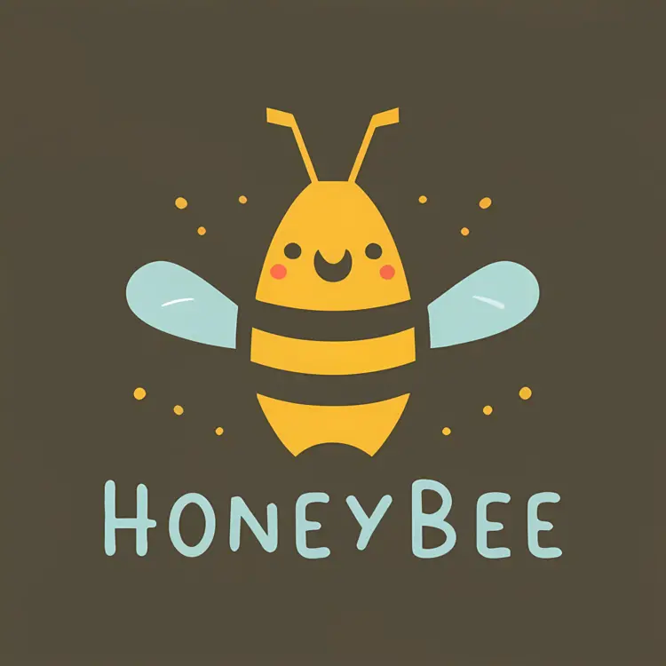 Cute Honey Bee