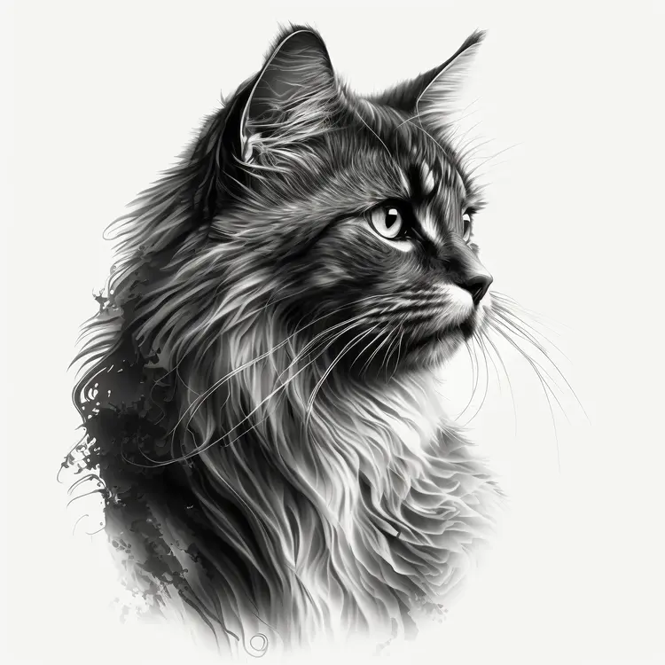Beautiful Cat Portrait
