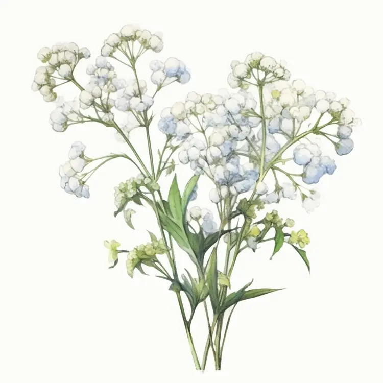 Delicate Baby's Breath Flowers