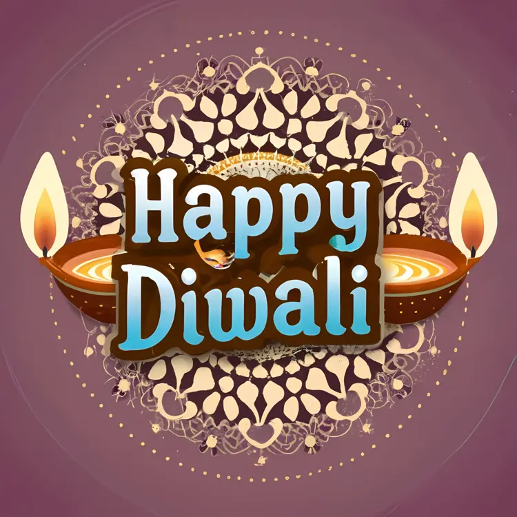 Happy Diwali with Beautiful Diya Lamps