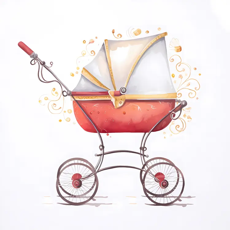 Vintage Baby Stroller