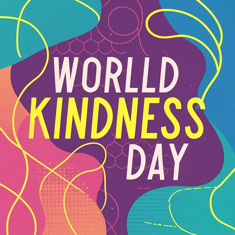 Colorful World Kindness Day Celebration