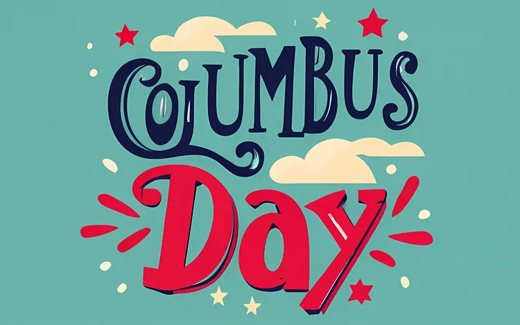 Columbus Day Celebration Text