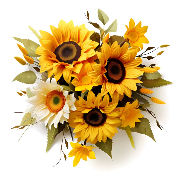 Beautiful Sunflower Bouquet for Festive Occasions