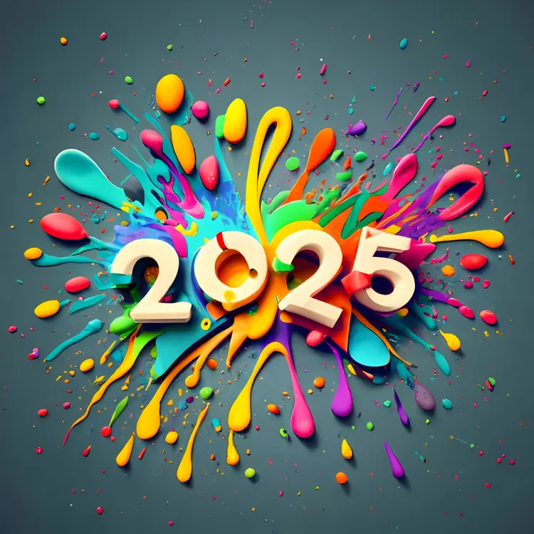 Colorful Paint Splashes 2025