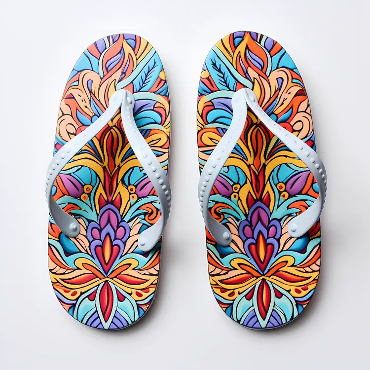 Colorful Flip-Flops for Summer Beach Days