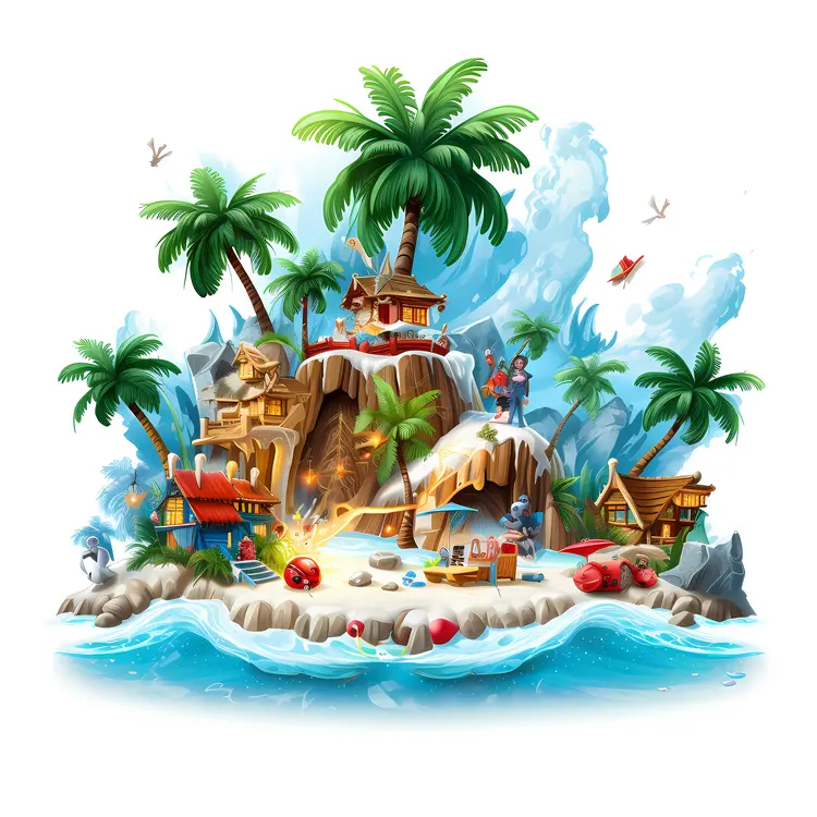 Tropical Island Paradise