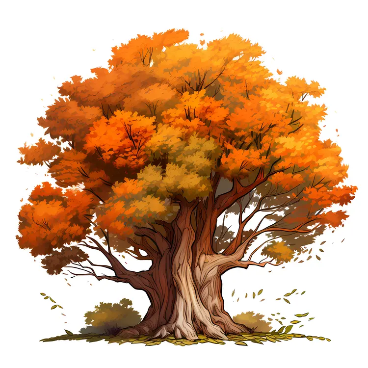 Old Autumn Tree