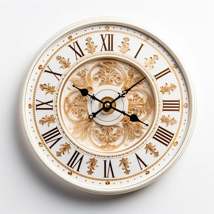 Vintage Ornate Decorative Clock