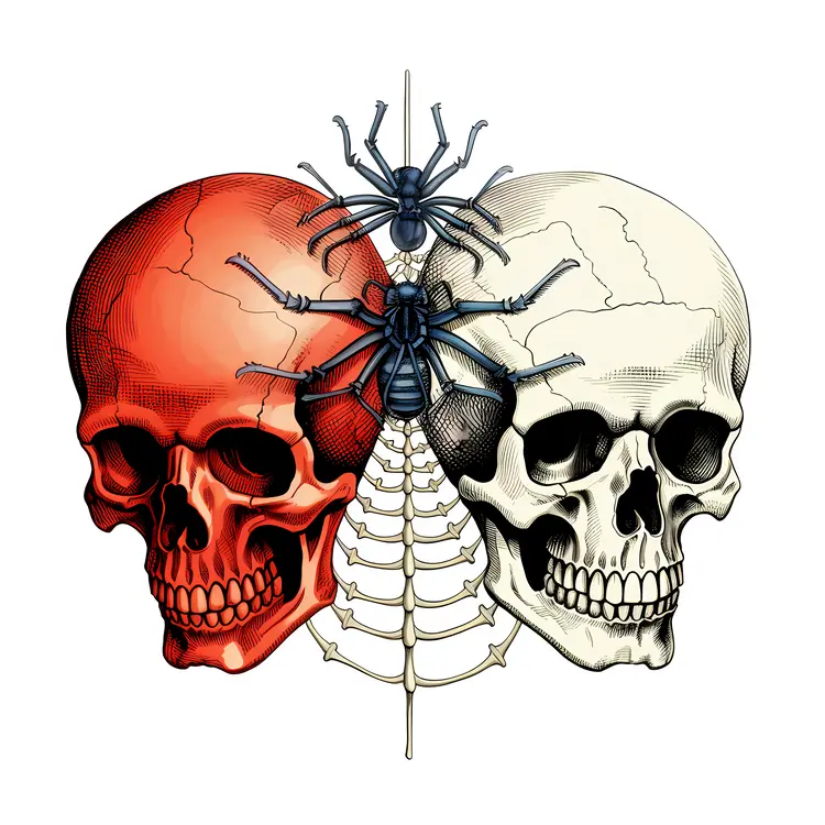 Dual Skull Spiders