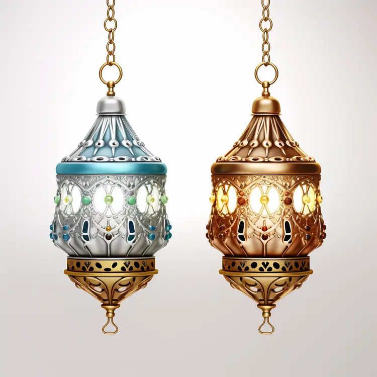 Ornate Hanging Lanterns