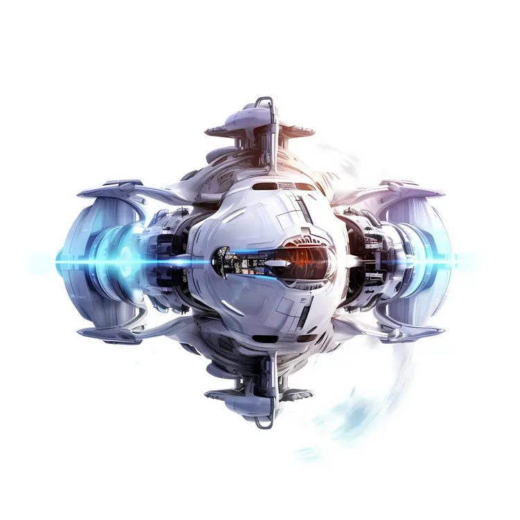 Futuristic Spaceship Design
