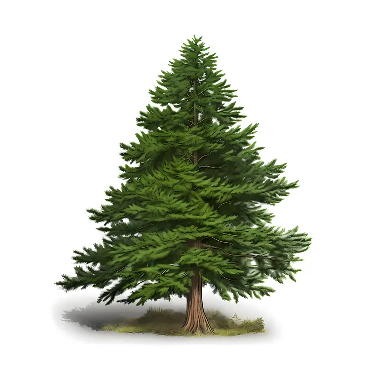 Beautiful Green Tree Illustration