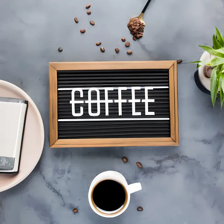Coffee with Coffee Cup
