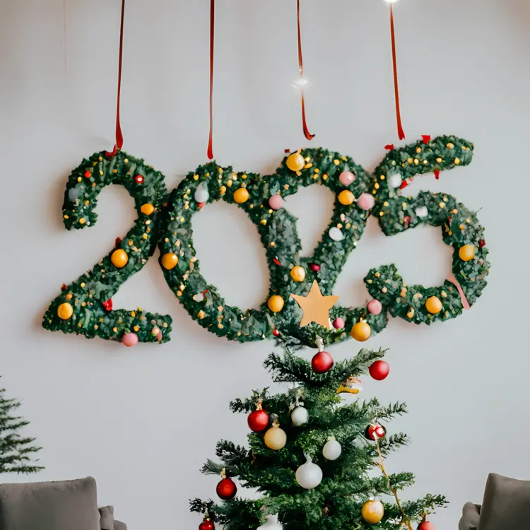 Hanging 2025 Christmas Decorations