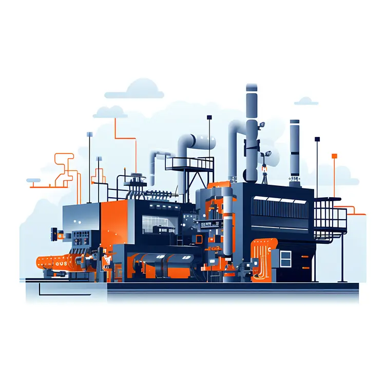 Modern Industrial Factory