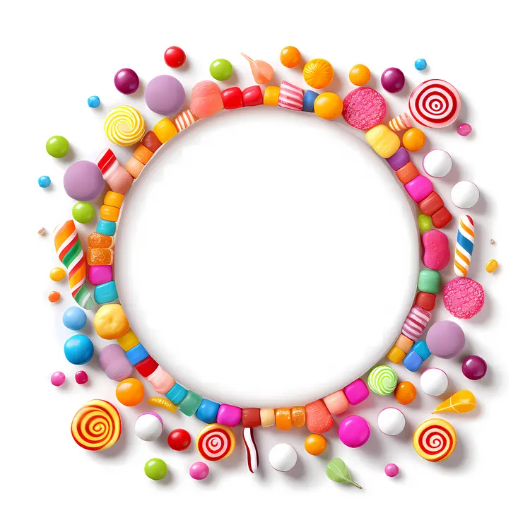Decorative Candy Wreath