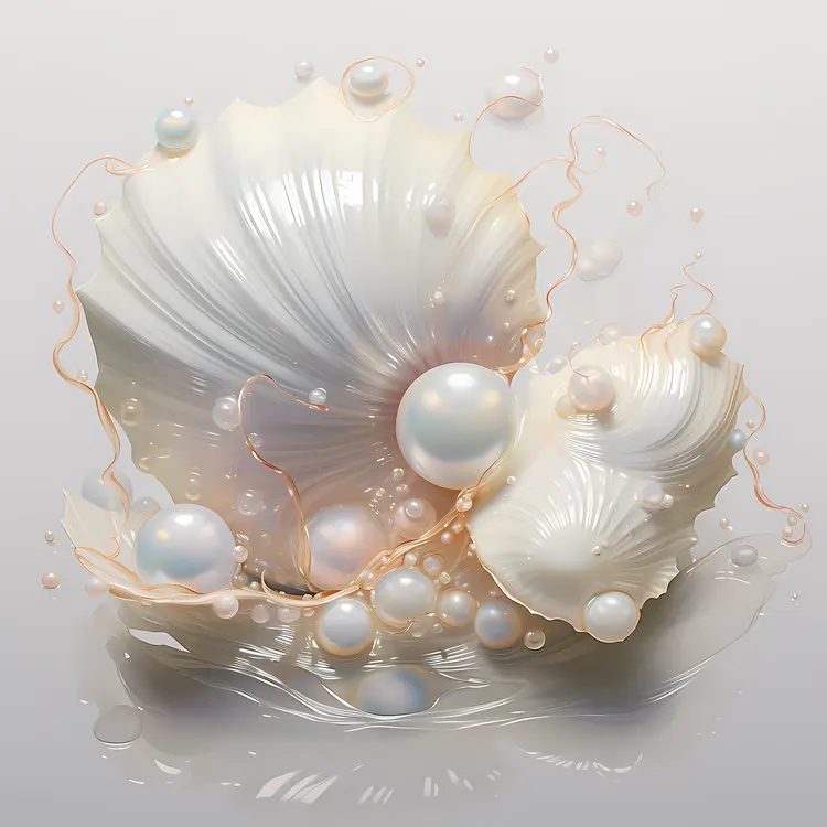 Beautiful Pearls and Shells