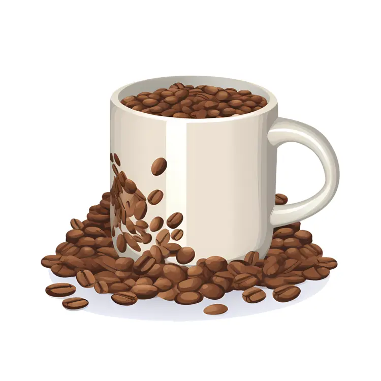 Beautiful cups for boss day concept