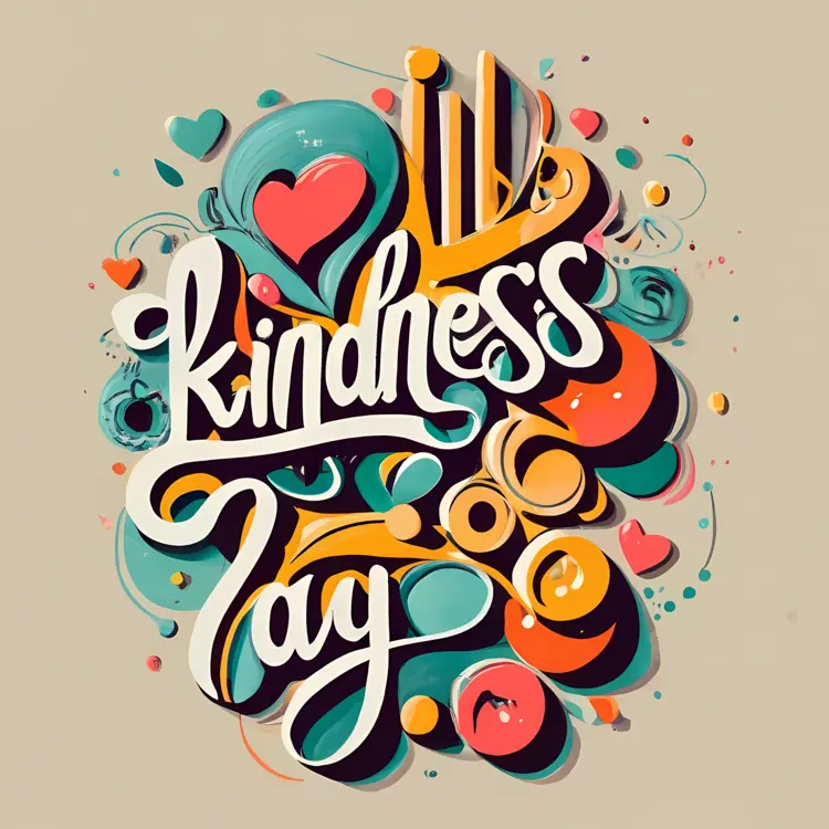 Artistic Kindness Day Poster