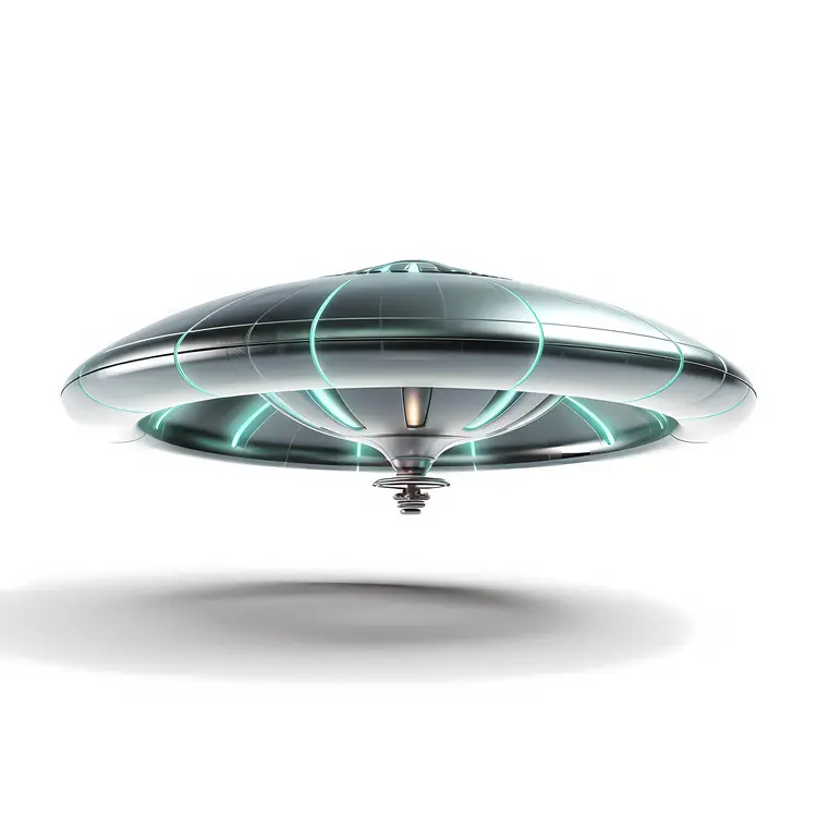 Modern UFO Spaceship