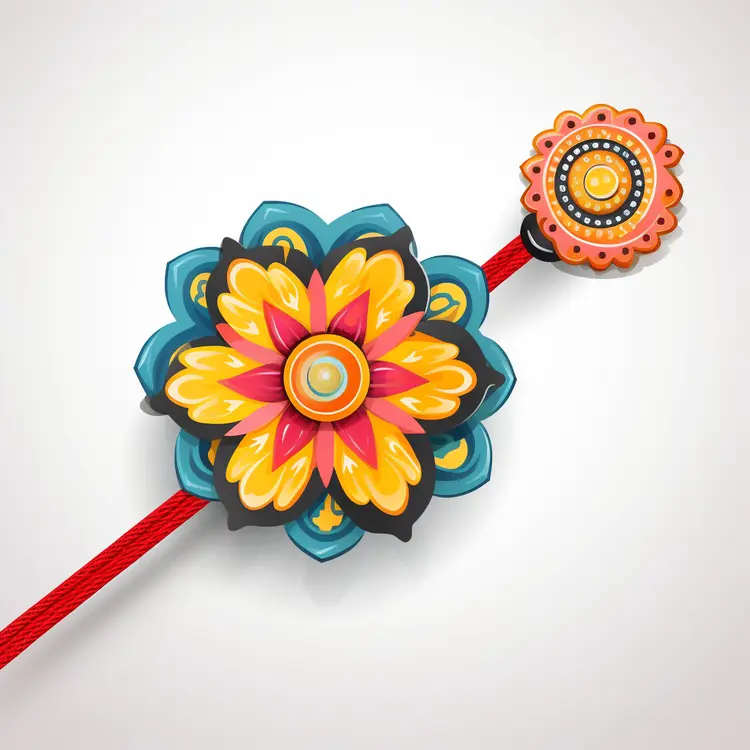 Colorful Rakhi for Raksha Bandhan Festival