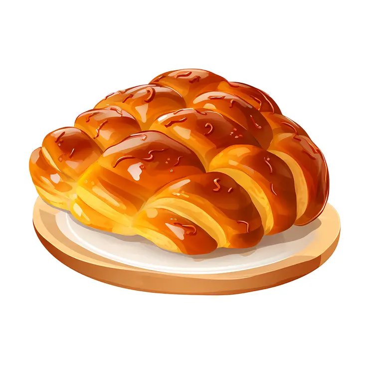 Golden Baked Bread Loaf