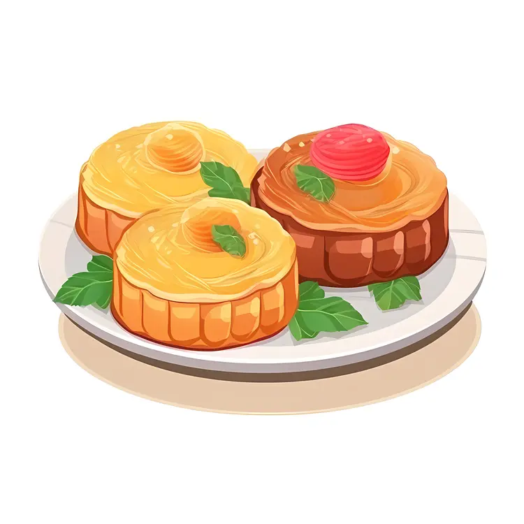 Delicious Mooncakes for Mid-Autumn Festival Celebration