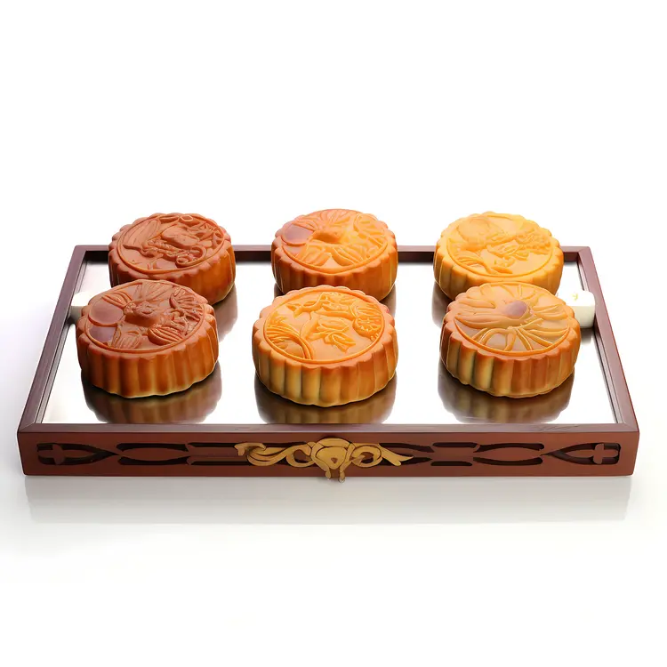 Traditional Mooncakes for Mid-Autumn Festival