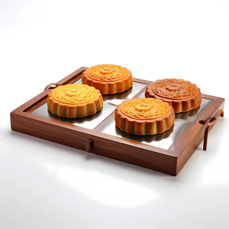 Traditional Mooncakes for Mid-Autumn Festival