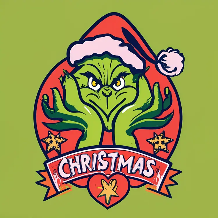 Merry Grinch Christmas Character