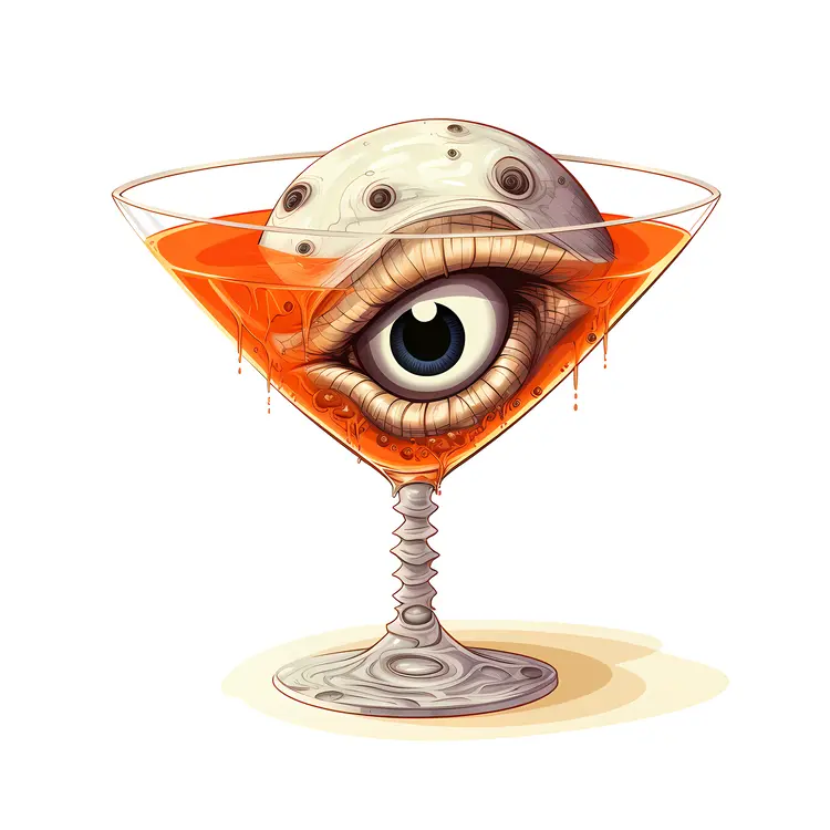 Spooky Halloween Eyeball Cocktail