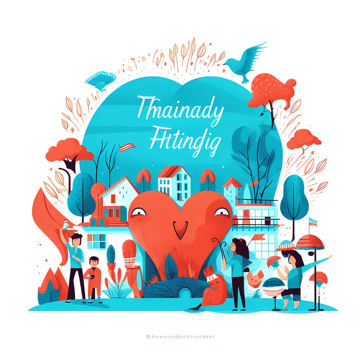 Community with a Heart Symbol