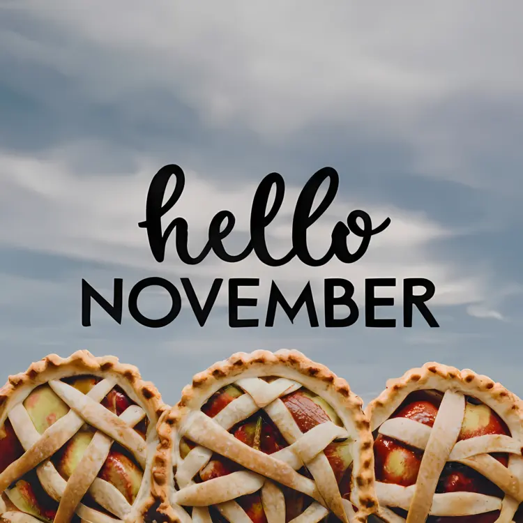 Pies for Hello November