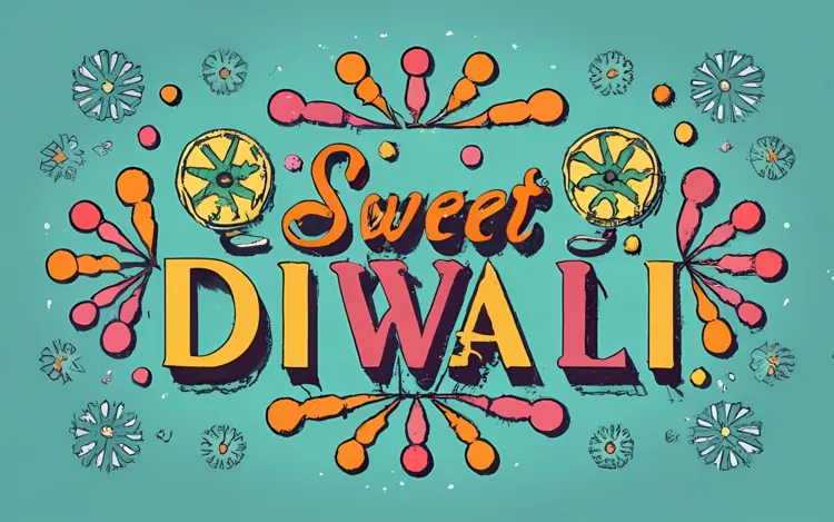 Vibrant Sweet Diwali Festivity