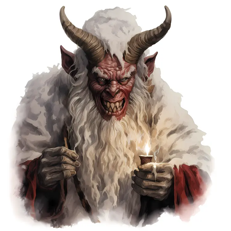 Demon Holding Candle