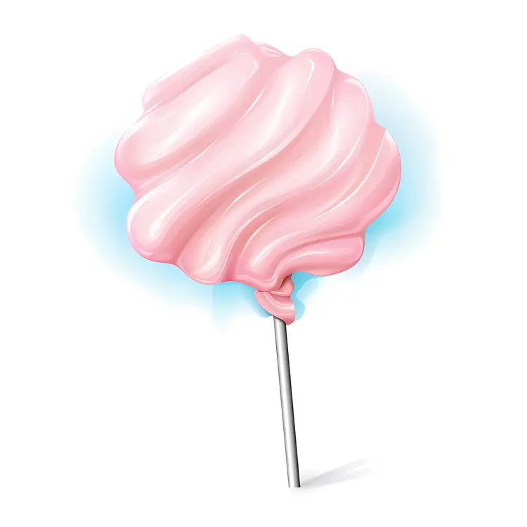 Pink Cotton Candy Swirl