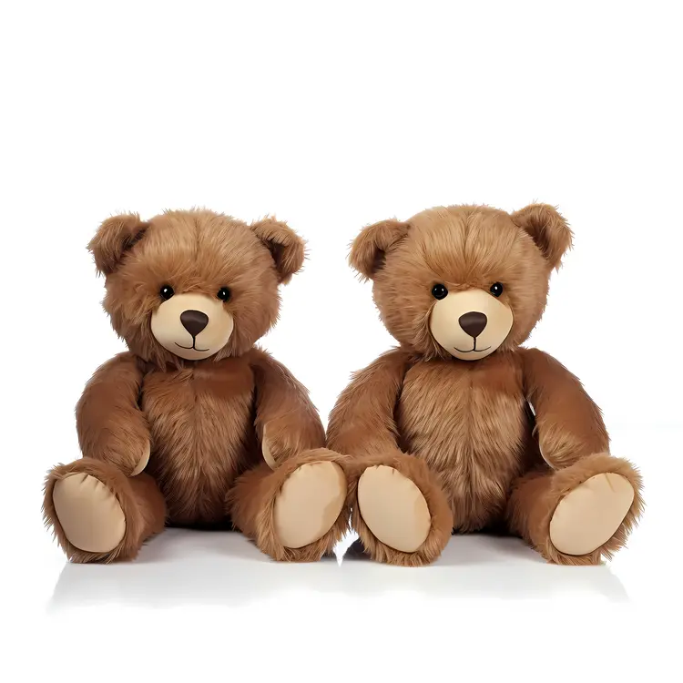 Pair of Brown Teddy Bears