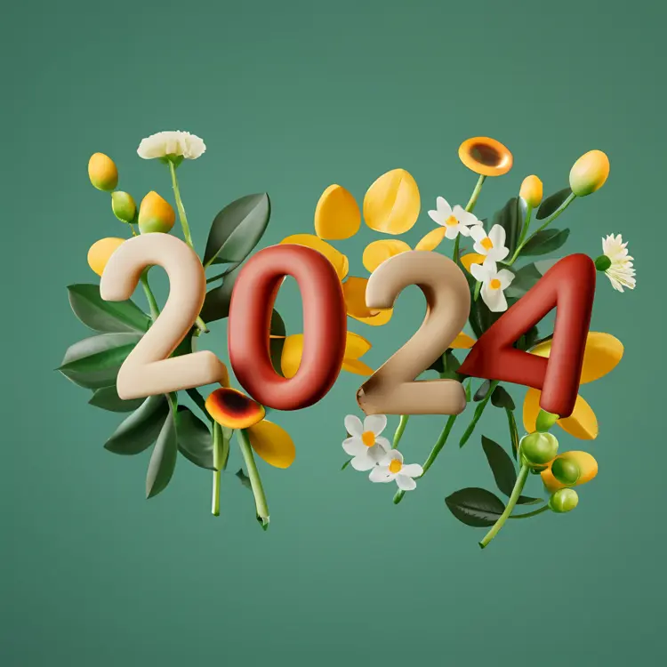2024 with Floral Design