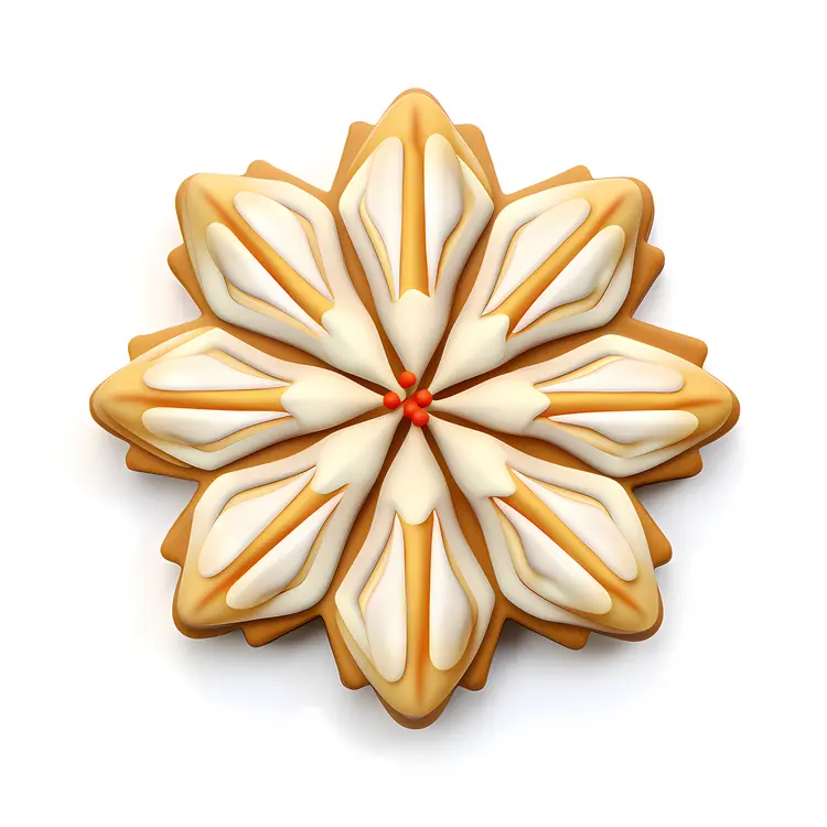 Snowflake cookie
