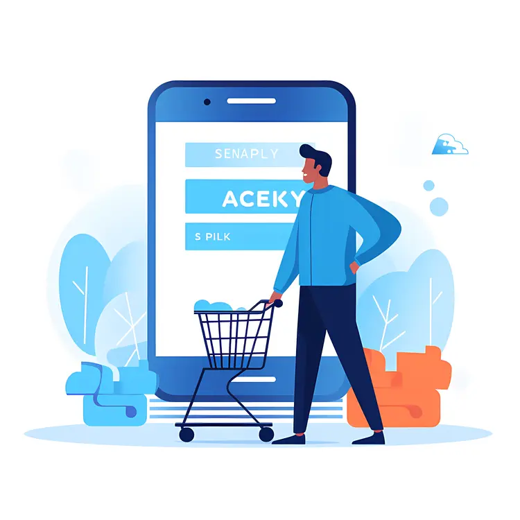 Online Shopping with Mobile App