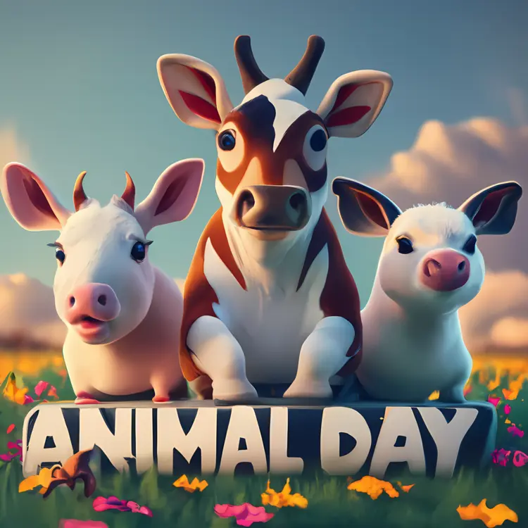 Farm Animals for World Animal Day