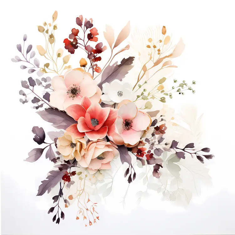 Beautiful Floral Arrangement with Pink and White Flowers